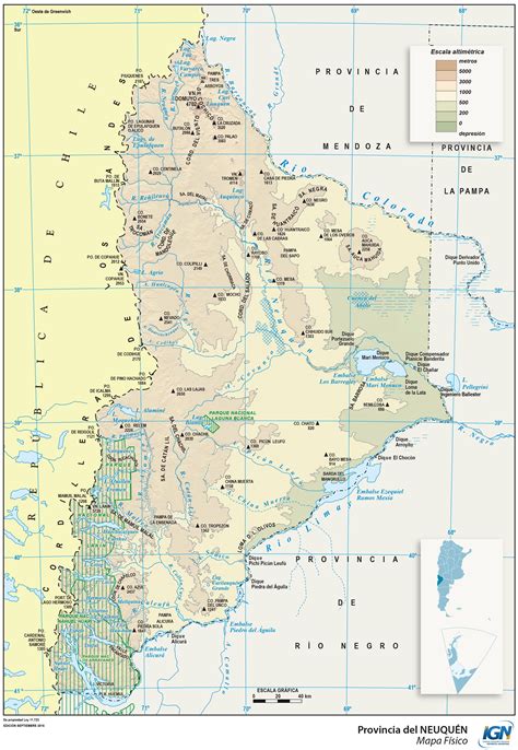 Mapa De Neuquen