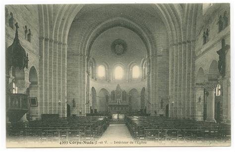 4993 Corps Nuds I et V Intérieur de l Eglise Cartorum