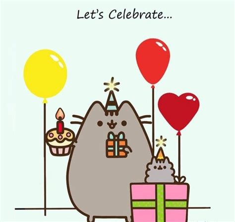 Pin By Michele On Pusheen Party Pusheen Birthday Pusheen Happy