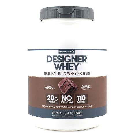 Amazon Designer Whey Protein Powder Gourmet Chocolate Pound