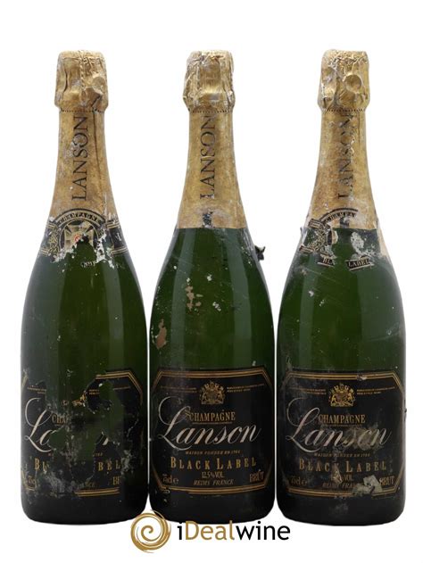 Buy Champagne Lanson Black Label Lot 975