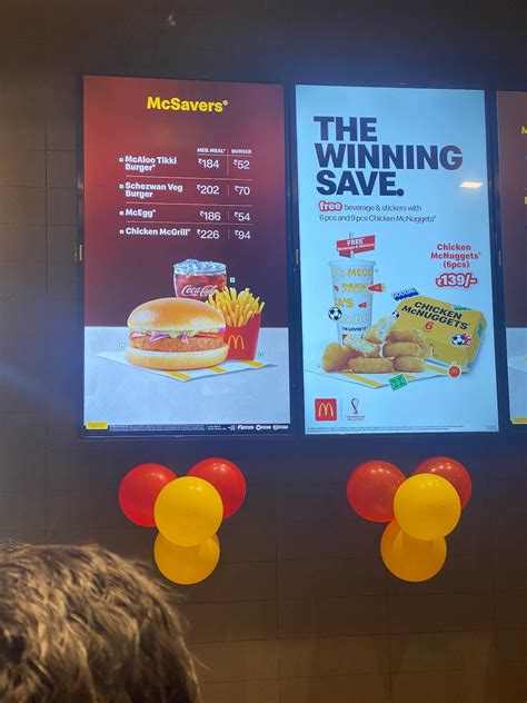 Menu At McDonald S Guwahati