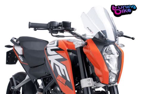 Puig Screen Naked N G Sport Per Ktm Duke Clear Ebay