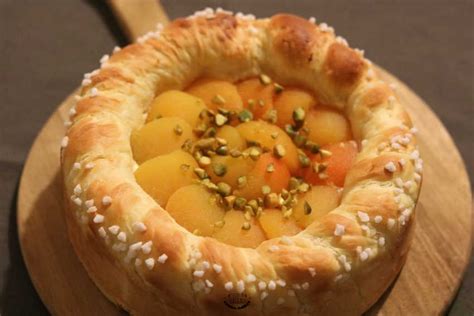 Tarte Brioch E Aux Abricots Et La Cr Me P Tissi Re Recette Facile