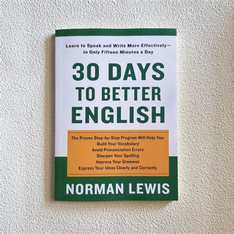 30 Days To Better English By Norman Lewis