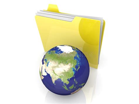 Shared Folder stock illustration. Illustration of info - 17284932