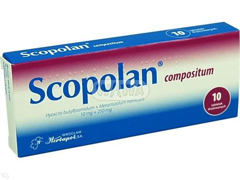 Scopolan Compositum Mg Mg X Tabl W B L Brzucha Apteka Wawa