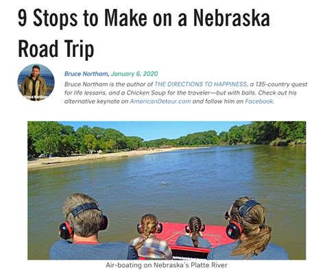 9 Stops To Make On A Nebraska Road Trip