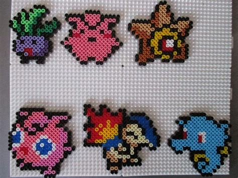 Pixel Art En Perle Repasser Pokemon Perle Perles Hama Pokemon