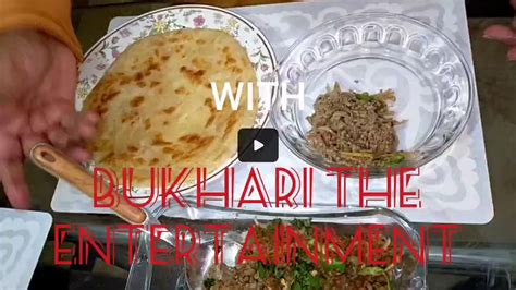 Khare Masaly Ka Qeema Qeema Piyaz Rawa Maidy Ka Paratha Recipe By