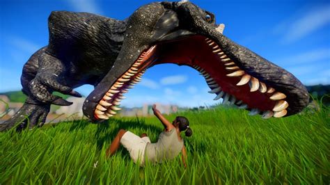 Spinosaurus Vs Indominus Rex Giganotosaurus Breakout Fight