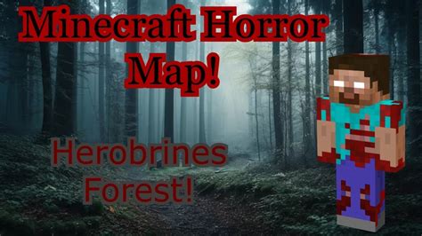 Minecraft Horror Map Herobrines Forest YouTube