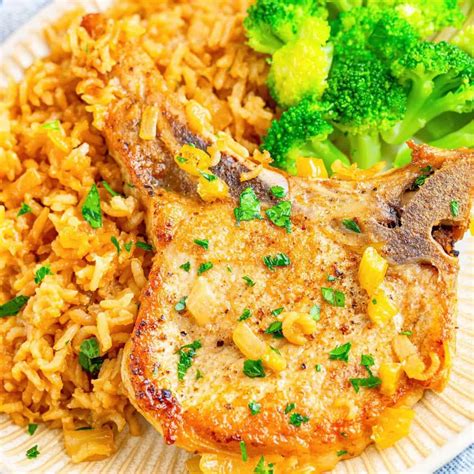 Baked Pork Chops And Rice The Country Cook