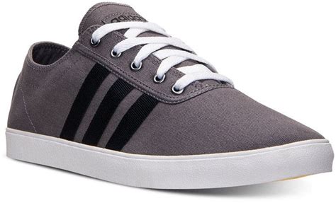 Adidas Mens Neo Easy Vulc Ad Shoe Grey Black White Adidas Men Sneakers Men Fashion Mens