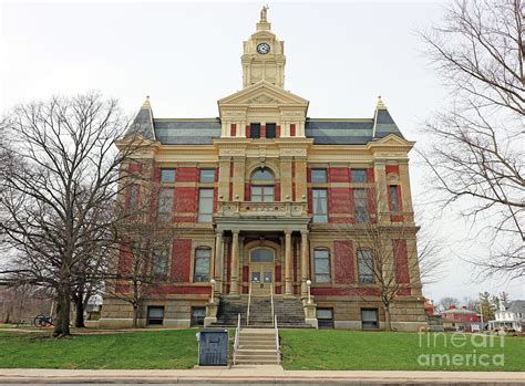 Union County Courthouse Marysville Ohio 3835 Photograph By Jack Schultz