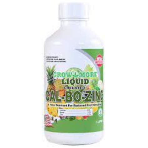 Grow More Liquid Chelated Calbozinc Foliar Fertilizer I Liter Lazada Ph