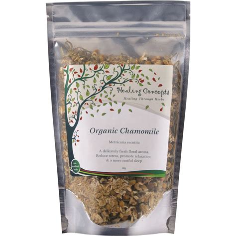 Healing Concepts Organic Chamomile Tea 40g - Vegan Co