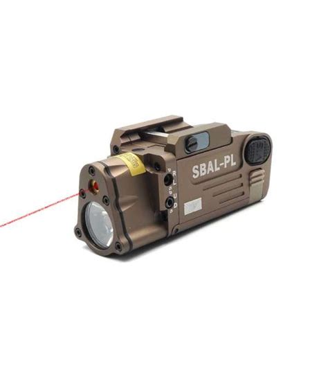 DBAL A2 Green Dot Dual Beam Laser Sight Flashlight Tactical DBAL PEQ