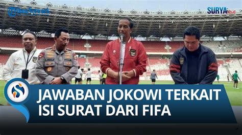 Full Pernyataan Jokowi Usai Temui Timnas U Di Sugbk Beri Semangat