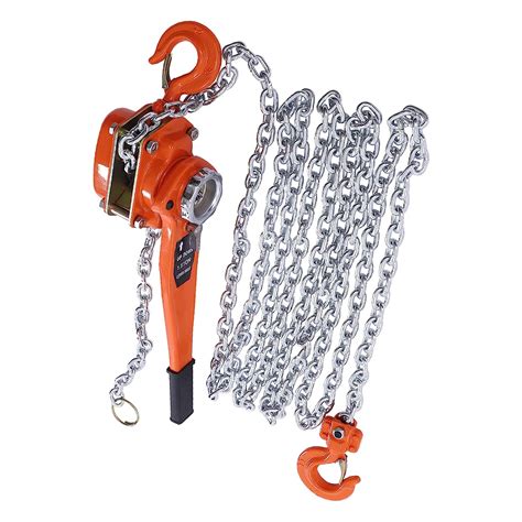 Amazon 1 Ton Manual Lever Block Chain Hoist Ratchet Type Come