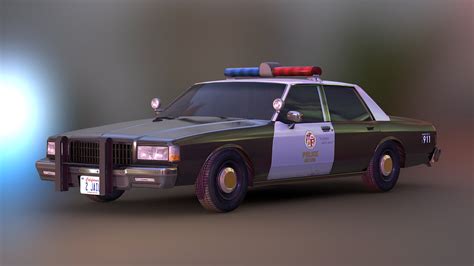 Chevrolet Caprice Police Edition 3D Model By Kanistra 5eb379b