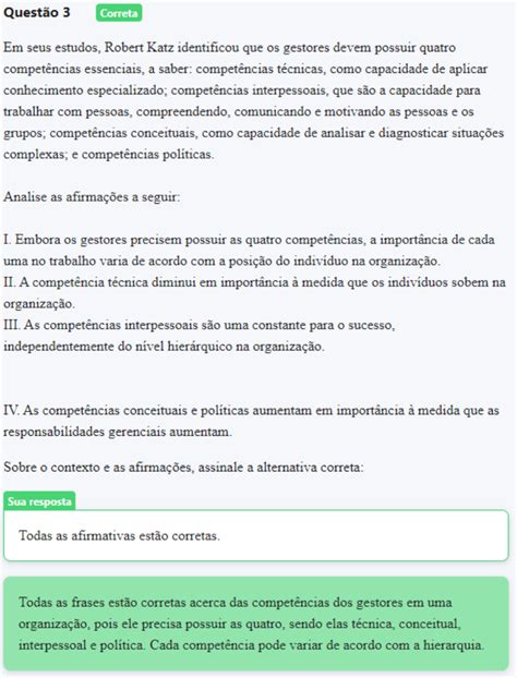 Prova Final Modelos De Gest O Processos Gerenciais E Planejamento