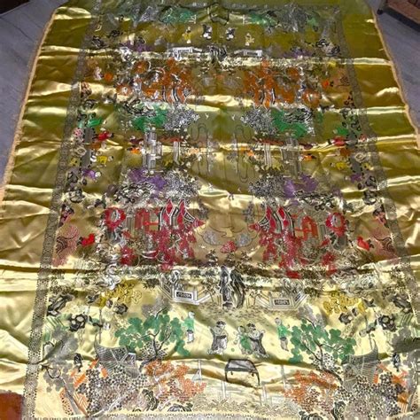 Vintage Chinese Silk Etsy