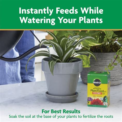 Miracle Gro Water Soluble All Purpose Plant Food Miracle Gro