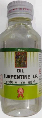 Colorless Lab Grade 100ml Turpentine Oil For Medical Purpose At Rs 500