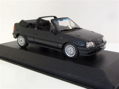 Opel Kadett Gsi Cabriolet Black Metallic Minichamps