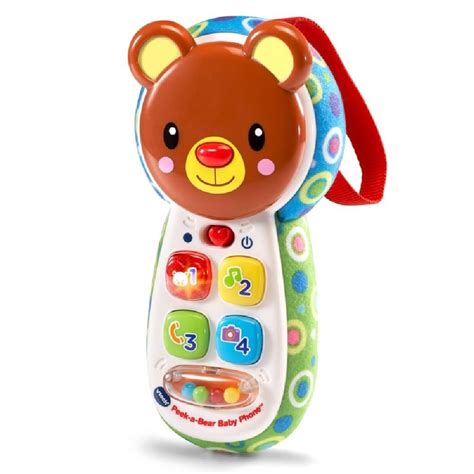 Vtech Baby Peek And Play Phone Bluegreen Interactive Toys Baby