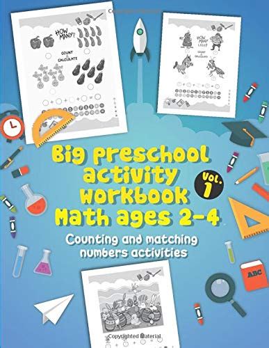 Big Preschool Activity Workbook Math Ages 2 4 Counting And Matching