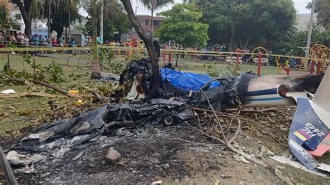 Murió el otro tripulante de la avioneta estrellada en Colombia