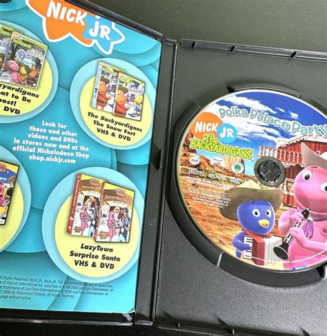 The Backyardigans Polka Palace Party Dvd 2006 97368818842 Ebay