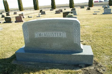 Earl Charles Mcallister M Morial Find A Grave