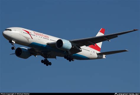 Oe Lpc Austrian Airlines Boeing Z Er Photo By Michael Walter Id