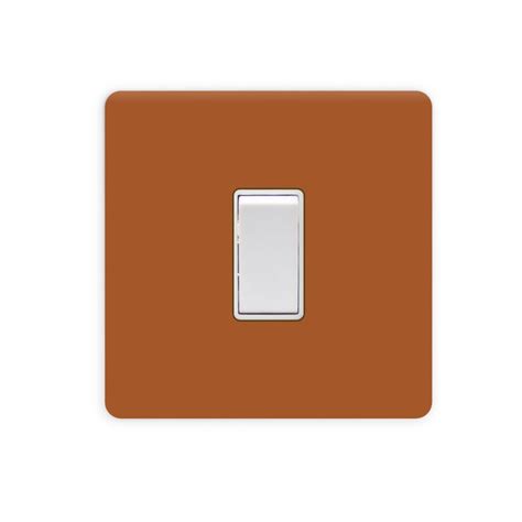 Designer Coloured Light Switches And Plug Sockets