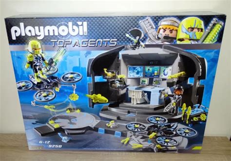 Playmobil Ref Centre De Commandement Du Dr Drone Agents