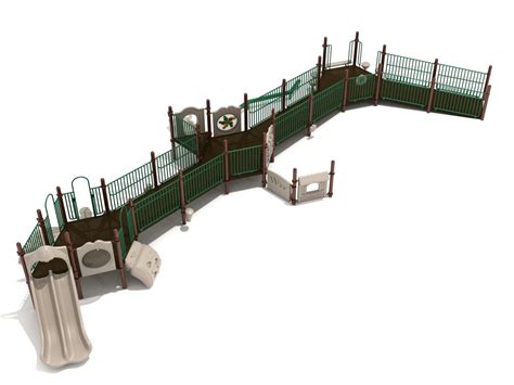 Commercial ADA Accessible Playground Equipment Wheelchair Adaptive