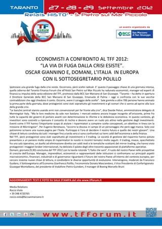 Tff La Grande Fuga Dalla Crisi Pdf