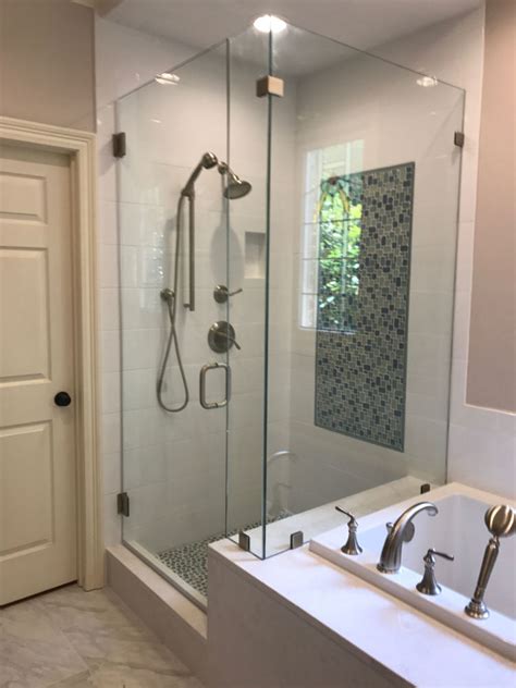 Shower Shower Doors Mirror April Clarity Glass Solutions Inc