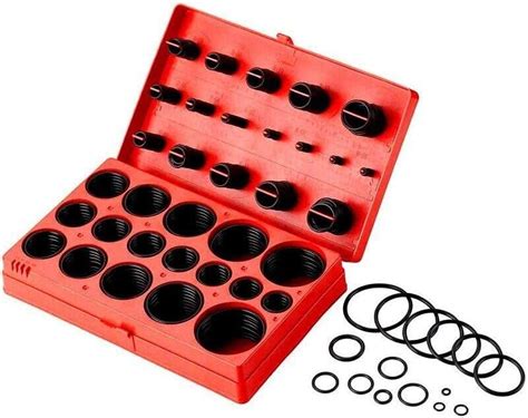 419 PCS Rubber O Ring Kit Metric Grommet Seal Plumbing Garage O Ring