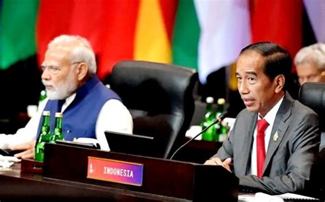 Di Pertemuan Sesi Ketiga Ktt G Presiden Jokowi Serukan Penghentian