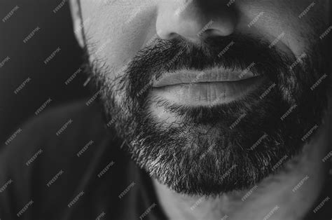 Premium Photo Portrait Of A Smiling Bearded Man