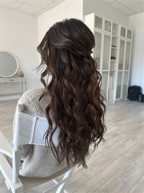 Top Wedding Hairstyles For Long Hair Half Up Elegance Meets Simplicity