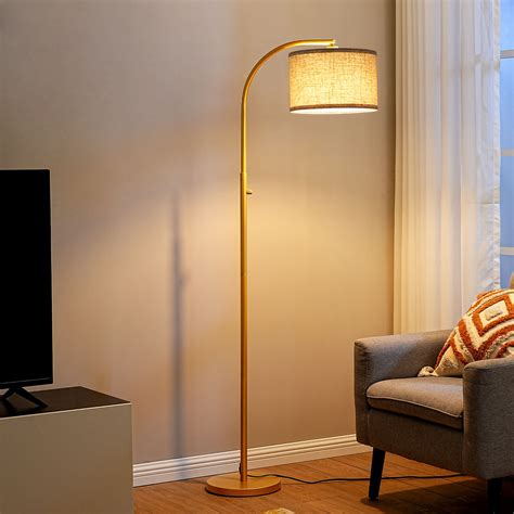 Willa Arlo Interiors Kroll Arched Arc Dimmable Floor Lamp With