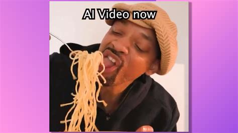 I wish the latest traumatic Will Smith spaghetti video was AI ...