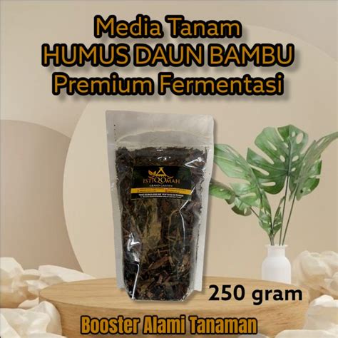 Jual Daun Bambu Fermentasi Media Tanam Humus Daun Batang Bambu