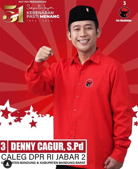 Lolos Ke Senayan Akhirnya Denny Cagur Berhasil Mewujudkan Doa Ibunya