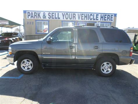 Suv For Sale 2002 Chevy Tahoe Lt In Lodi Stockton Ca Lodi Park And Sell